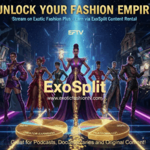 Elevate your content game with ExoSplit, the innovative revenue sharing platform from Exotic Fashion TV. Aspiring and established content creators can now rent out their exclusive fashion videos, photoshoots, and styling tutorials to global audiences while earning a generous percentage of rental revenue. Say goodbye to one-time sales—turn your creative assets into ongoing income streams. Join thousands of creators monetizing their passion today. Perfect for fashion influencers, videographers, and digital artists seeking seamless content monetization and passive earning opportunities. Sign up for ExoSplit and split the profits—your style, your rules!